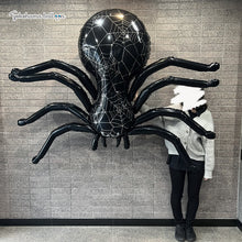 Load image into Gallery viewer, The Mega-Gigantic Black Spider Foil balloon