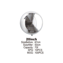 Load image into Gallery viewer, Sphere Balloon(20inch):1bag(10pieces)
