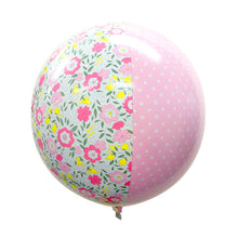 Load image into Gallery viewer, SphereBalloon with floral pattern:1bag(10pieces)